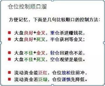 股市仓位控制技巧_资金仓位管理策略_炒股赚钱