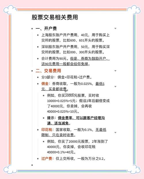 A股交易手续费计算方式_股票配资手续费_A股交易手续费组成