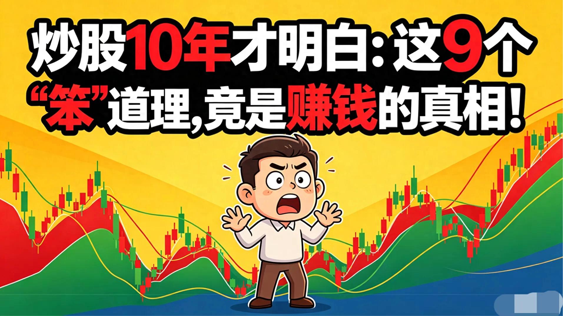 炒股能赚钱吗？这9条真理十年不变，看懂少亏钱